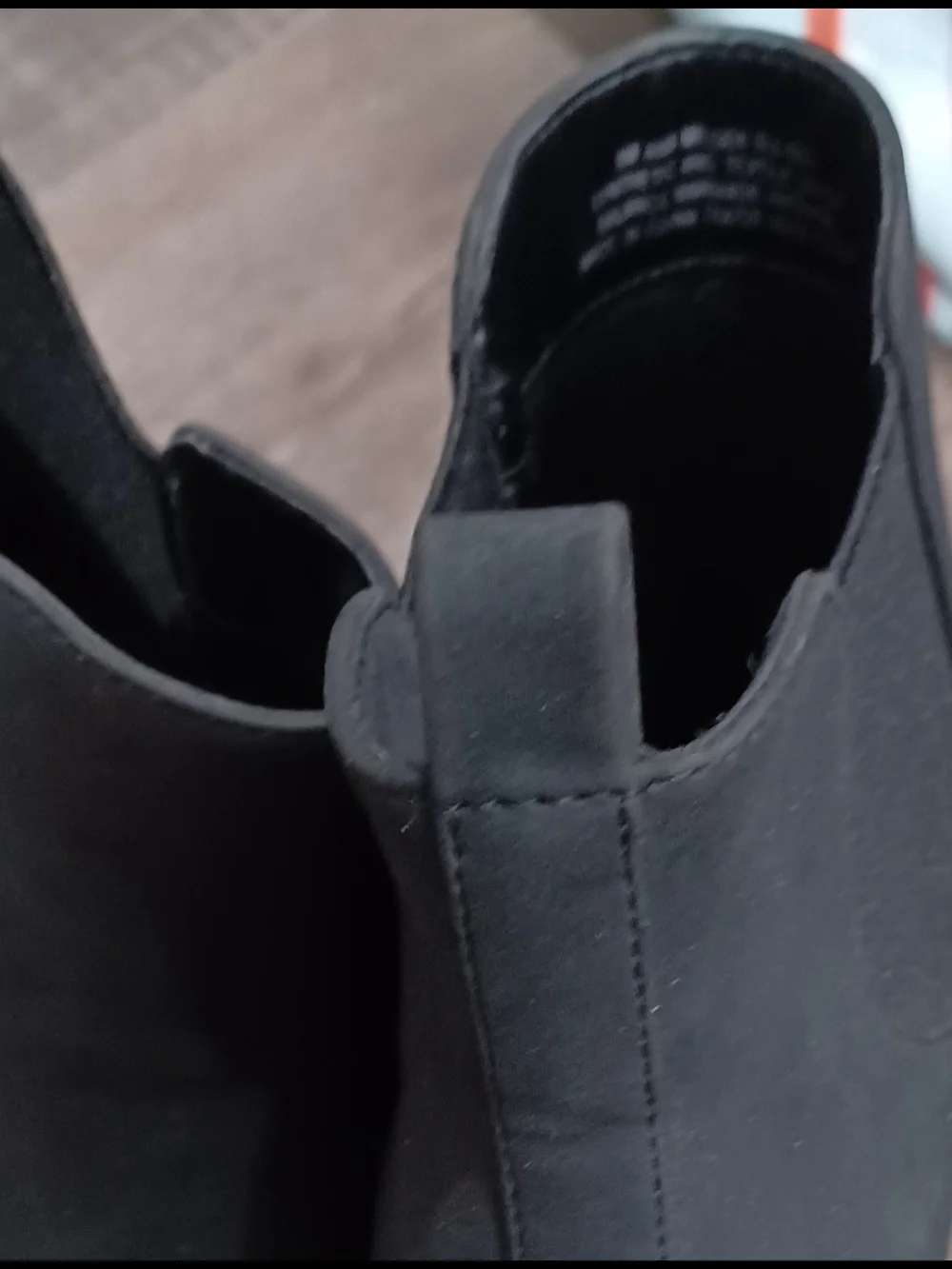 A. N. A. Milden Black & Brown Wedge Sz 9 Pull-on Booties